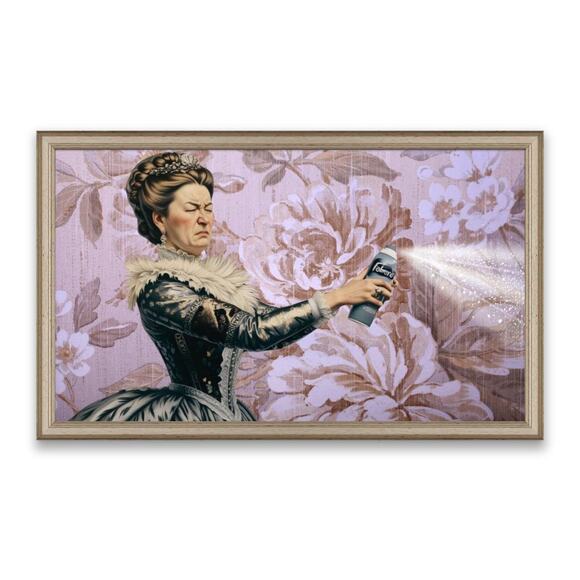 Victorian Style Bathroom Humor Poster – Unique Funny Gift & Decor - Picture 3 of 7